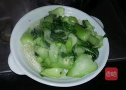 蒜香炒青菜的做法图解5
