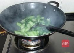 蒜香炒青菜的做法图解4
