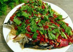 剁椒蒸鱼头的做法图解14