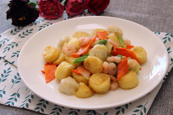 三鲜日本豆腐家常图片