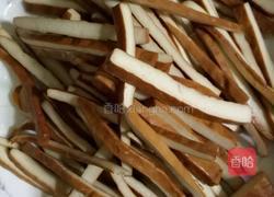 凉拌豆乳干的做法图解3