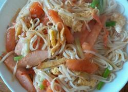 鸡蛋西红柿炒面