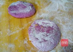 紫薯玫瑰花的做法图解5