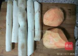 蓝莓山药红薯丸子的做法图解1