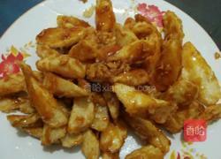 拔丝山药的做法图解5