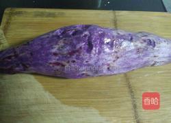 鱿鱼炆紫山药的做法图解1