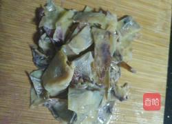 鱿鱼炆紫山药的做法图解2
