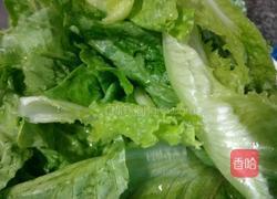 炒生菜的做法图解1