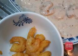 白汁芝士蝦球的做法图解7