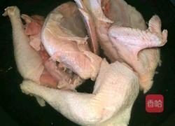 松茸炖鸡的做法图解3