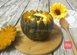 万圣节的南瓜蒸蛋的做法图解12