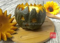 万圣节的南瓜蒸蛋的做法图解11