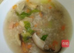 火腿肠菜粥的做法图解5