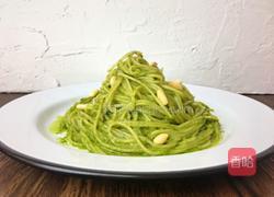 奶油罗勒天使意大利面的做法图解6