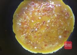 西红柿火腿厚蛋卷的做法图解3