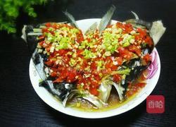 剁椒鱼头的做法图解10