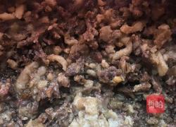 豆渣肉末煎饼的做法图解2