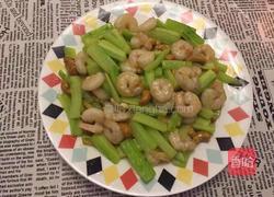 腰果黄瓜虾仁的做法图解7