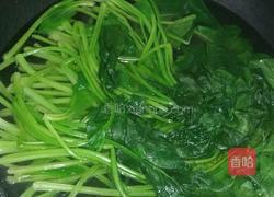 千张拌菠菜 的做法图解8