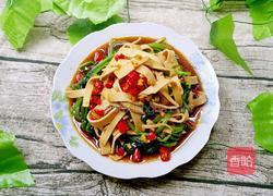 千张拌菠菜 的做法图解11