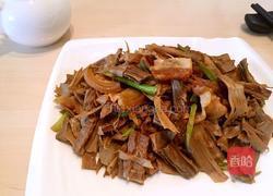 五花肉炒笋干的做法图解10