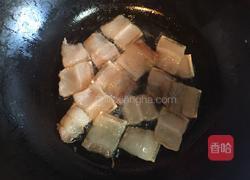 五花肉炒笋干的做法图解4