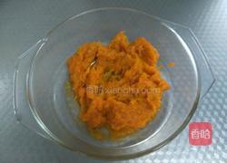 南瓜小熊蜂蜜烤的做法图解2