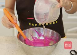 宝宝爱吃的免烤蛋糕——火龙果慕斯蛋糕的做法图解10