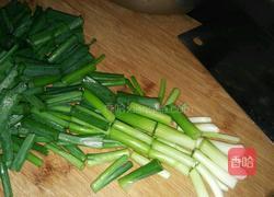 小葱紫皮洋葱拌虾皮的做法图解2