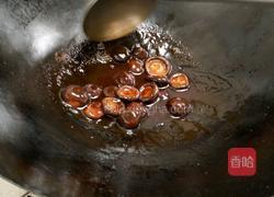 香菇扒菜胆的做法图解4