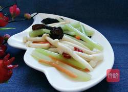 芹菜海鲜菇的做法图解16