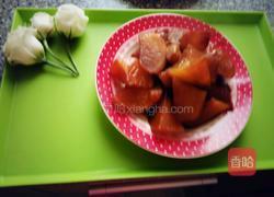 红烧萝卜的做法图解3
