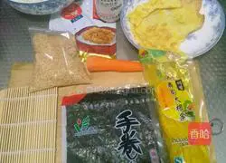 Simple sushi recipe illustration 1