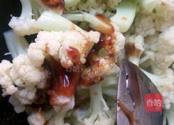 清炒有机花菜的做法图解2