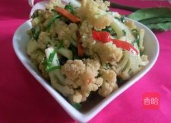 清炒有机花菜的做法图解6