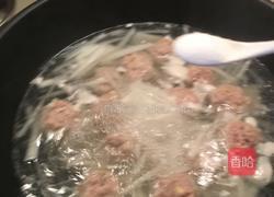 肉丸萝卜汤的做法图解6
