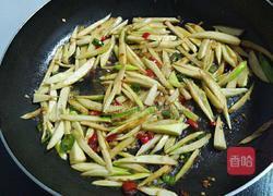 辣炒茭白的做法图解4