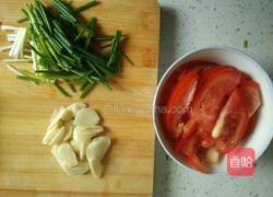 番茄炒茄子的做法图解2