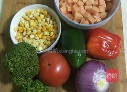 五彩鸡丁的做法图解2