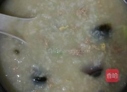 皮蛋肉末粥的做法图解5