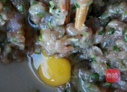 生煎虾仁肉末小馄饨的做法图解3