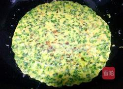 韭菜虾皮鸡蛋卷的做法图解8