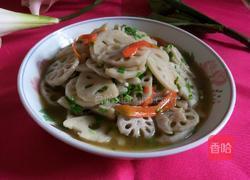 糖醋莲藕的做法图解6