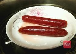腊肠石锅拌饭的做法图解2