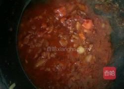 番茄肉沫意面的做法图解4