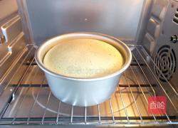 抹茶戚风蛋糕(6寸)的做法图解15