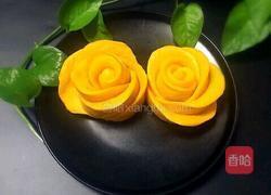 南瓜玫瑰花的做法图解9