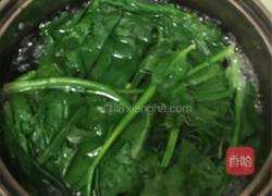 菠菜鸡蛋汤的做法图解2