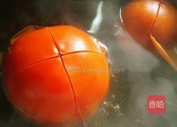 番茄浓汁汤年糕的做法图解4
