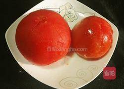番茄浓汁汤年糕的做法图解6